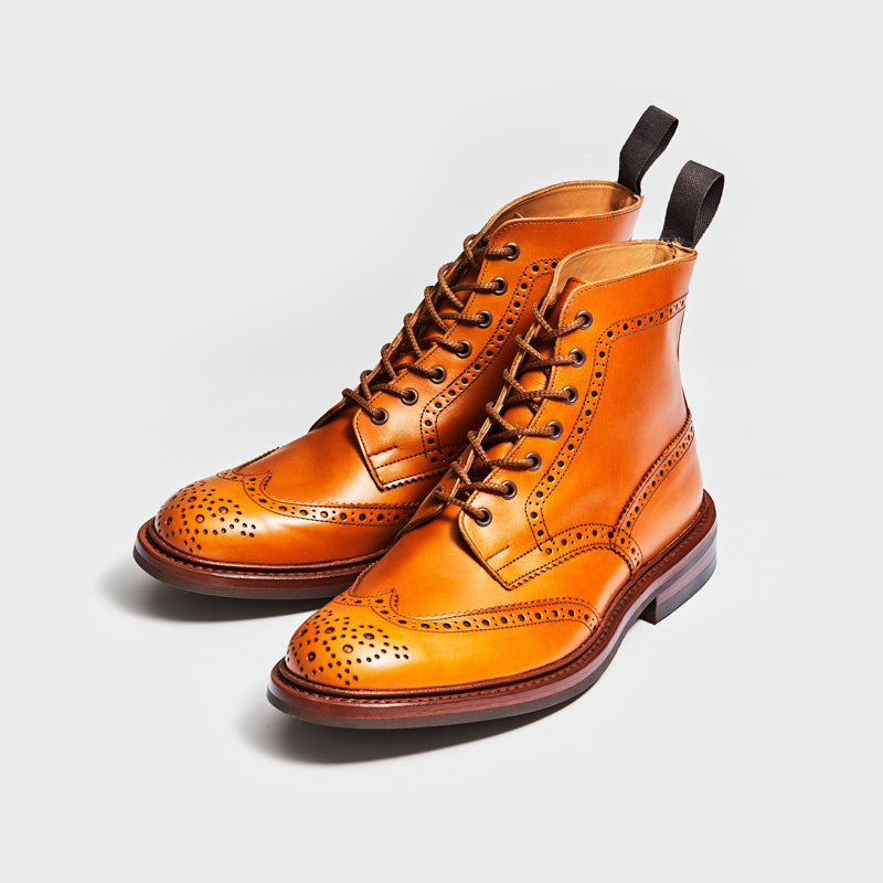 Tricker's　5634　Stow　Marron　Antique　7ホール靴