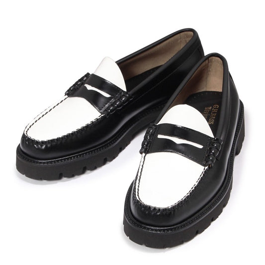 【NEW】11510 LARSON / BLACK&WHITE (RUBBER SOLE)