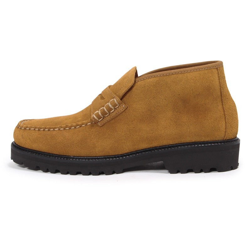 【NEW】11542 / TAN SUEDE (RUBBER SOLE)