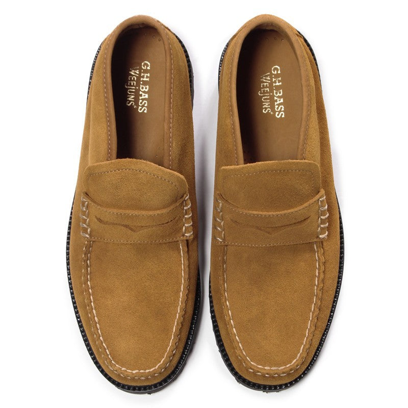 【NEW】11542 / TAN SUEDE (RUBBER SOLE)