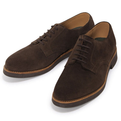 12512 DIRTYBUCK DERBY / DARK BROWN SUEDE (RUBBER SOLE)