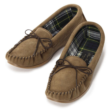 British Moccasin / Taupe Suede (Rubber Sole)