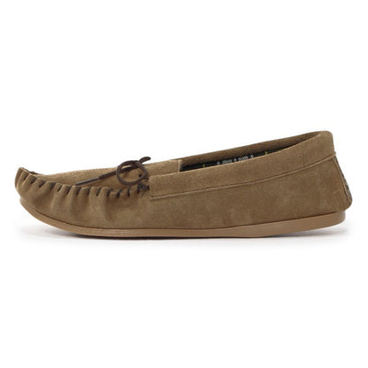 British Moccasin / Taupe Suede (Rubber Sole)