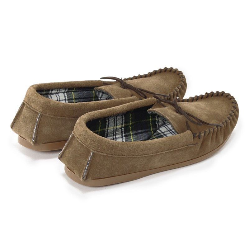 British Moccasin / Taupe Suede (Rubber Sole)