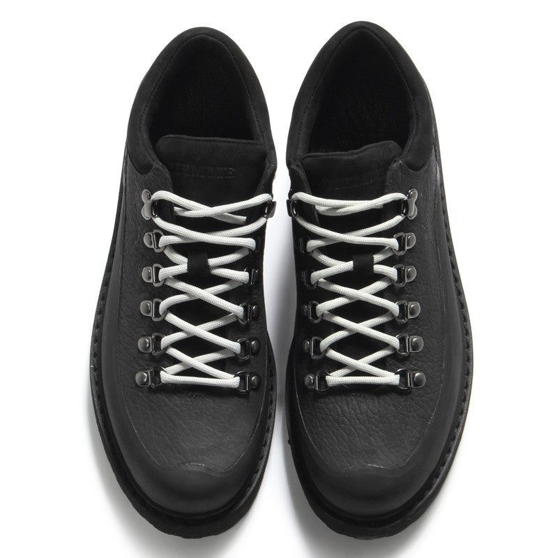 【NEW】DIEMME / CORNARO GOMMA STRUCTURED LEATHER BLACK / DI24FWCOM-F03L011BLK