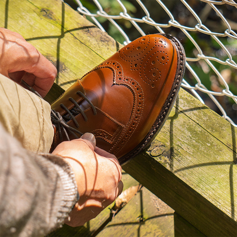 【NEW】99037 / COGNAC HIGH SHINE (DAINITE SOLE)