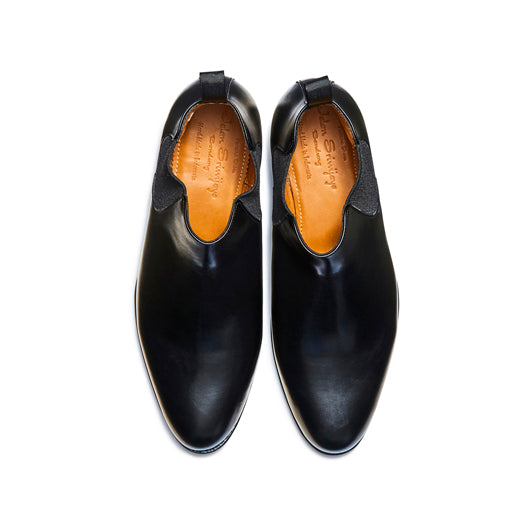 ブーツ | 98677 / BLACK (LEATHER SOLE) - Jalan Sriwijaya