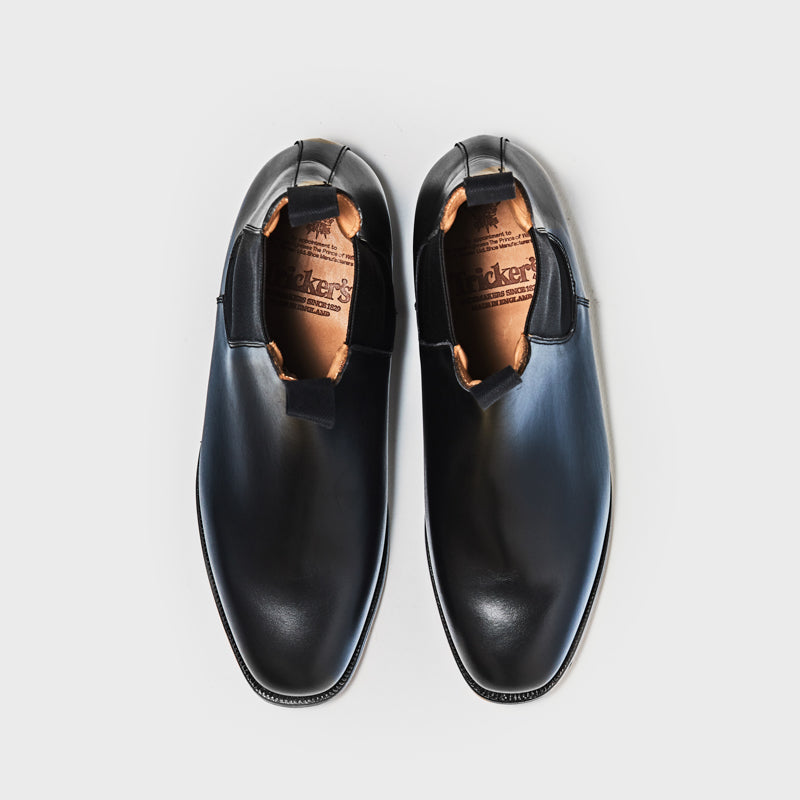 M6119 LAMBOURN / BLACK CALF (LEATHER SOLE)