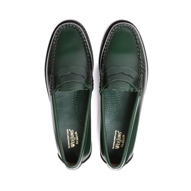 ローファー | 41010 / DARK GREEN (LEATHER SOLE) - G.H.BASS