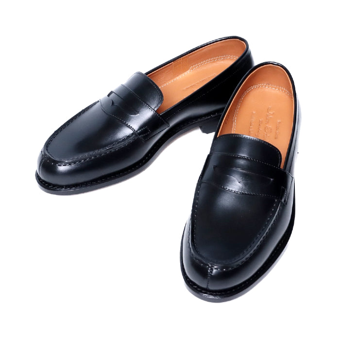 ローファー | 99036 / BLACK CALF (LEATHER SOLE) - Jalan Sriwijaya