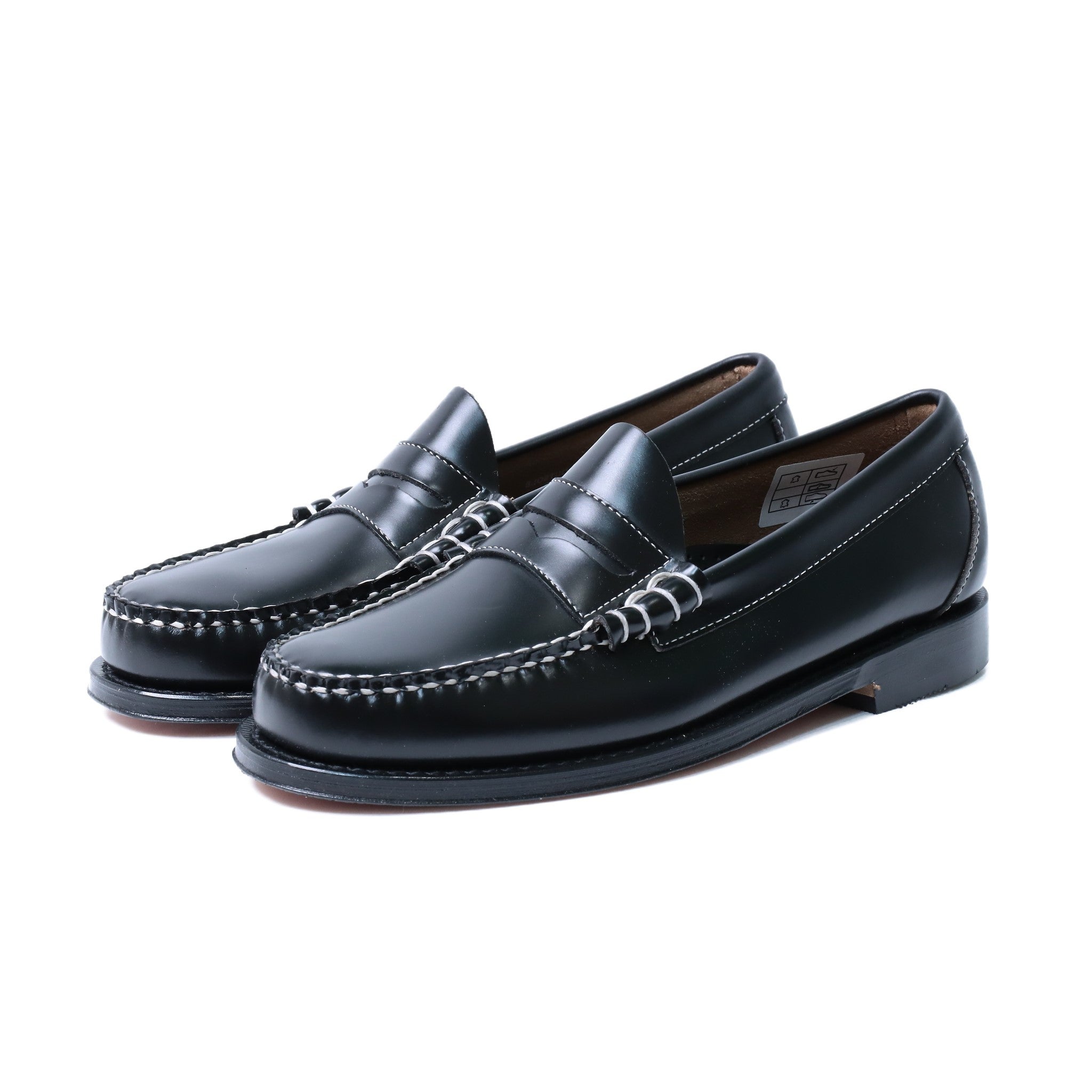 ローファー | 91010B LARSON CONTRASTITCH / BLACK (LEATHER SOLE