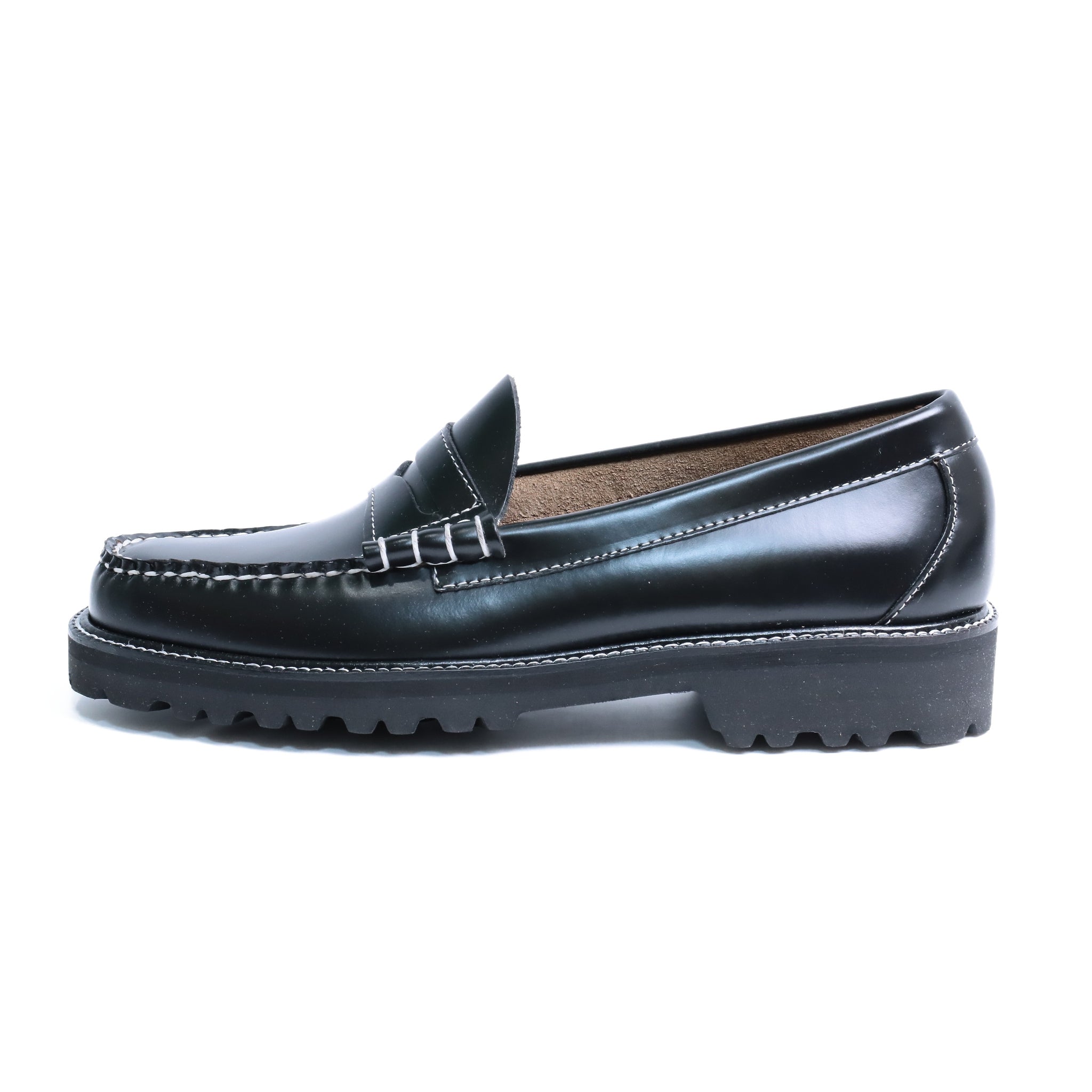 ローファー | 91510B LARSON CONTRASTITCH / BLACK (RUBBER SOLE ...