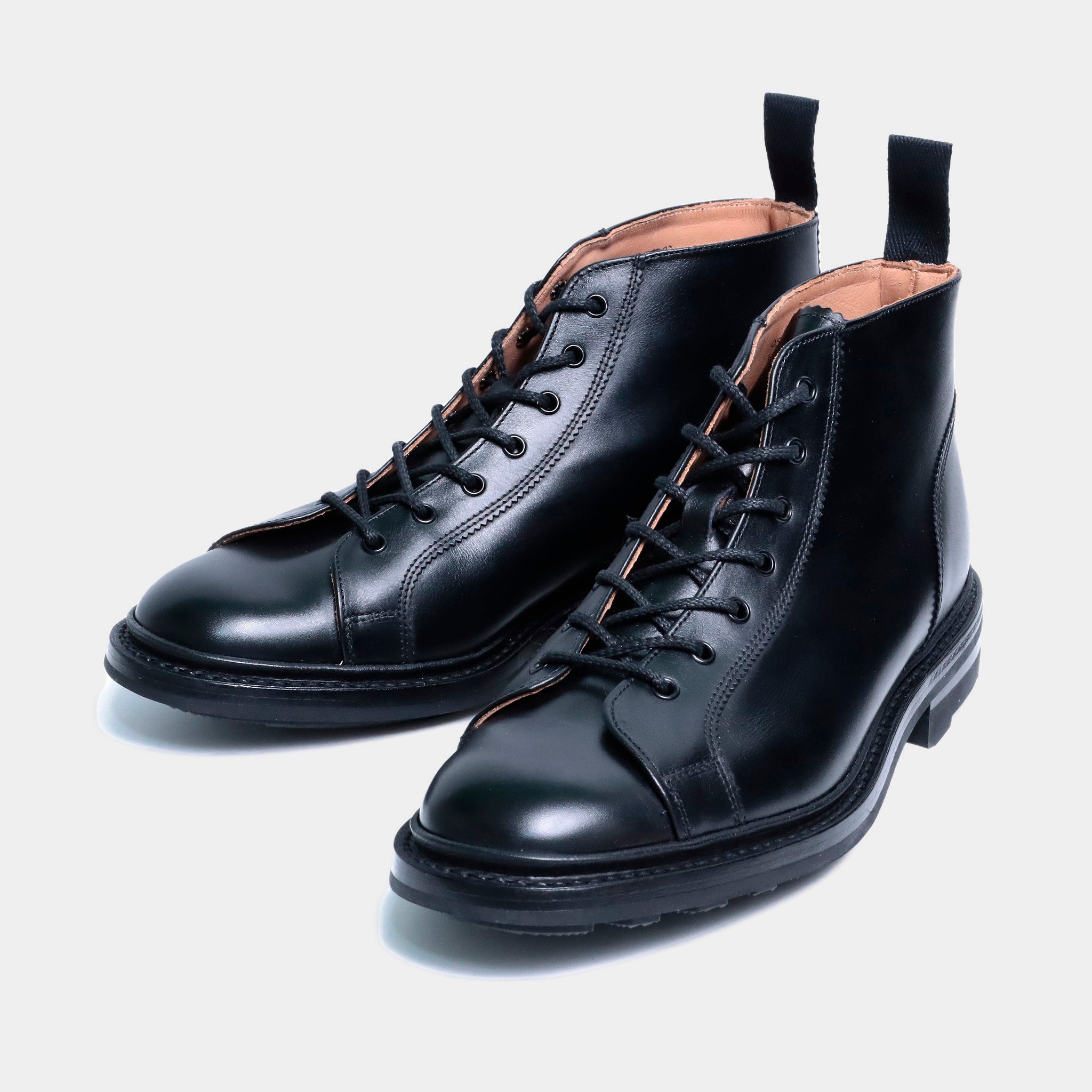 ブーツ | M6077 ETHAN / BLACK CALF (RIDGEWAY SOLE) - Tricker's