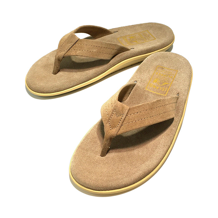 サンダル | PT203 / TAUPE SUEDE - ISLAND SLIPPER